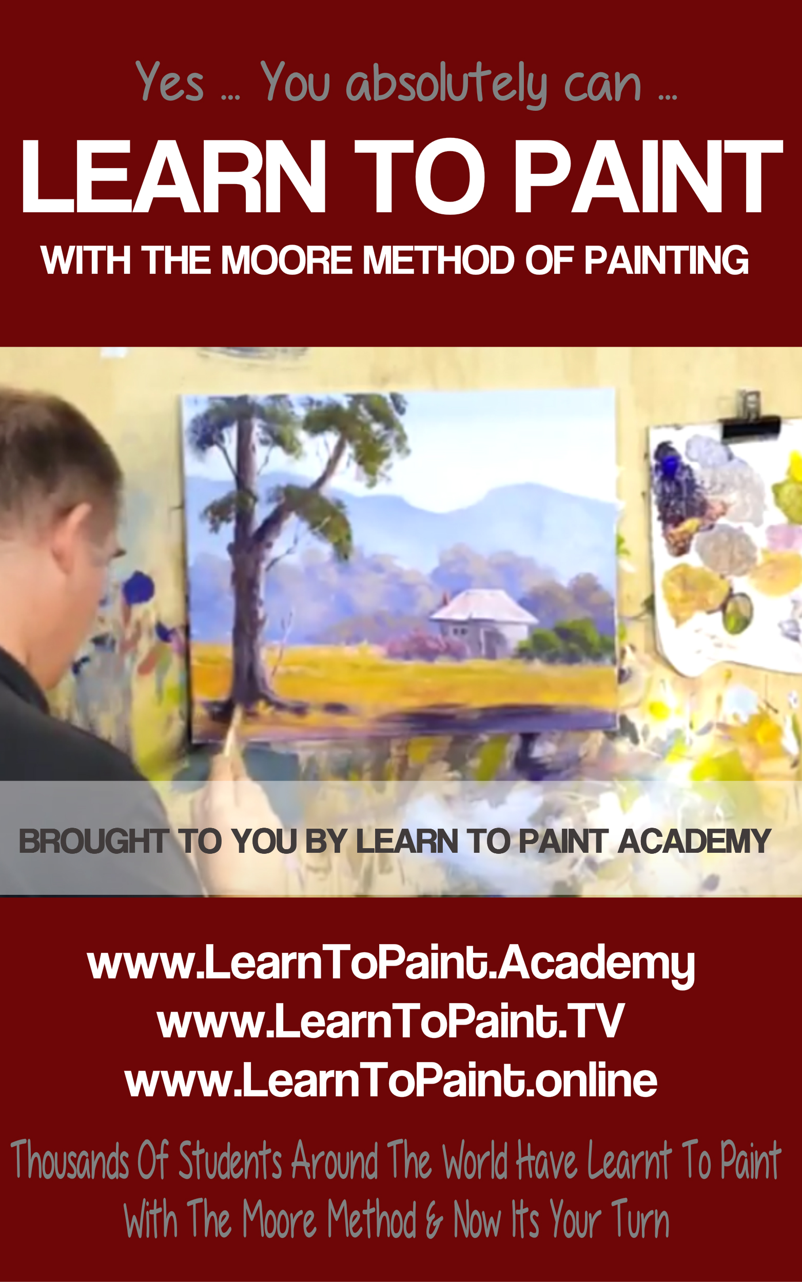 Featured image of post Learn Painting Online Free Step By Step : Online acrylic painting tutorials in the form of pictures and videos!