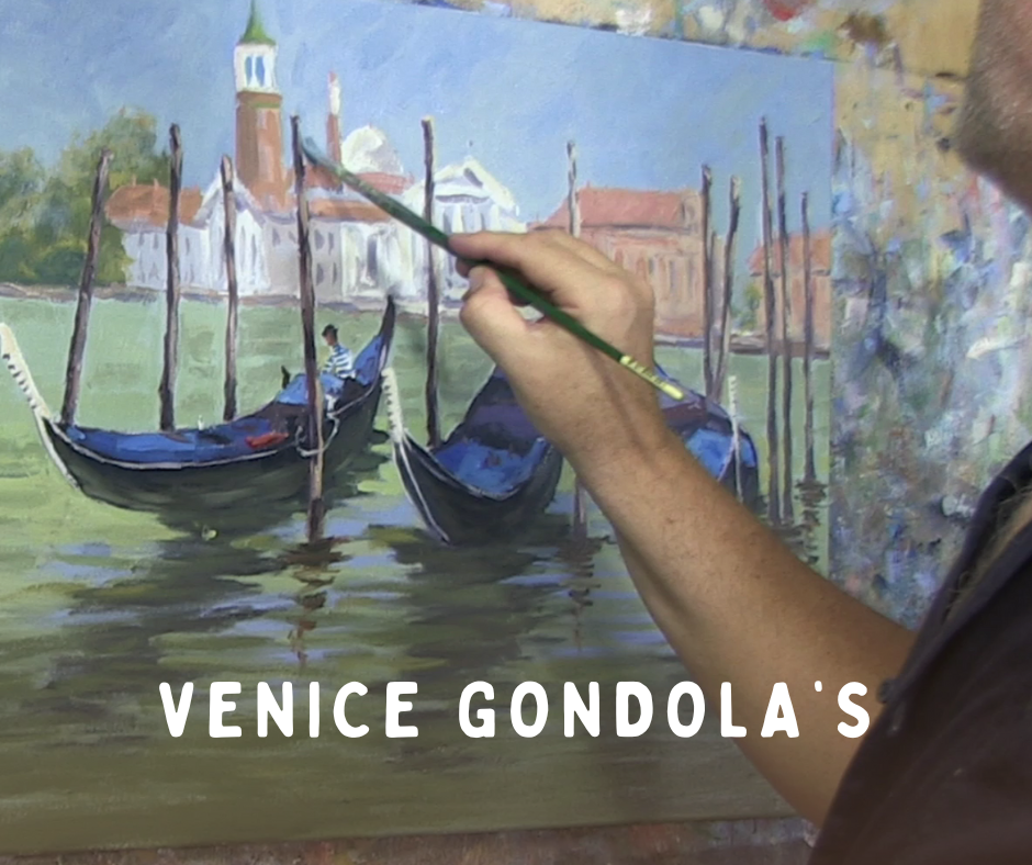 Venice Gondola Online Painting Course